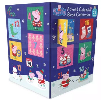 peppa pig book advent calendar