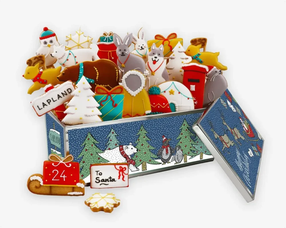 Advent tin with limited edition advent calendar 3