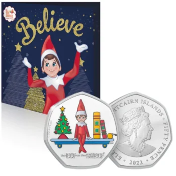 Elf on the Shelf Coin