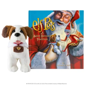 Elf on the Shelf Saint Bernard Tradition