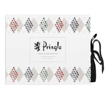 Mens 7 Pair Pringle 7 Days of Socks Christmas Gift Set