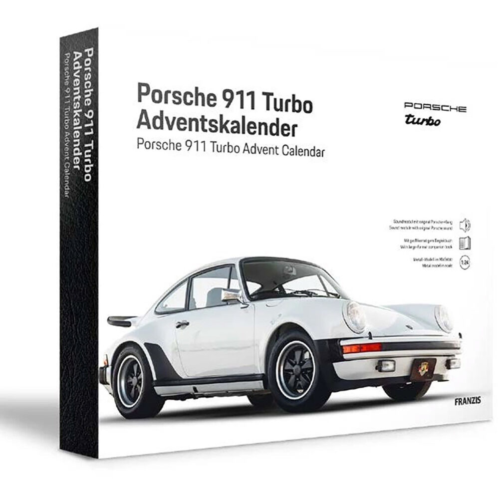 Franzis Porsche 911 Turbo Advent Calendar With Bilingual Heritage Book - white by Menkind