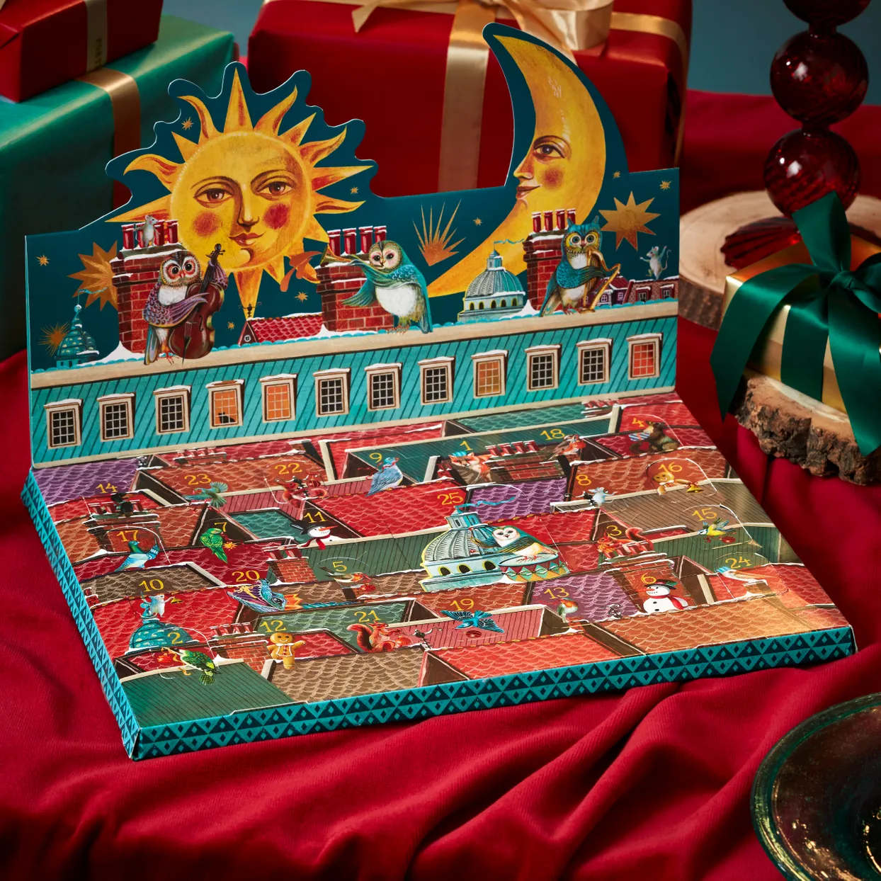 Pop Up Milk Chocolate Christmas Advent Calendar, 195g - Image 3